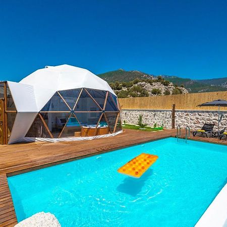 Kalkan Dome Suites & Deluxe Hotel คาช ภายนอก รูปภาพ