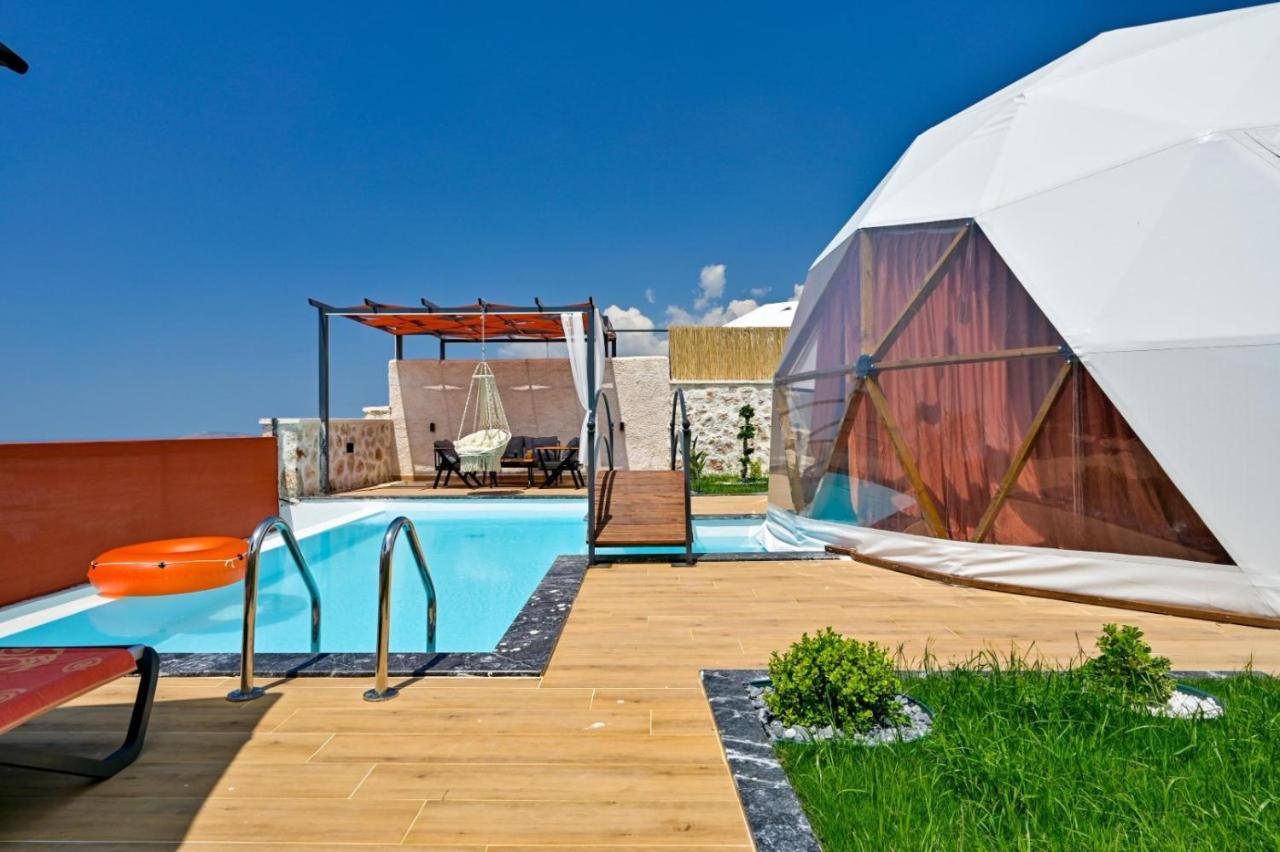 Kalkan Dome Suites & Deluxe Hotel คาช ภายนอก รูปภาพ