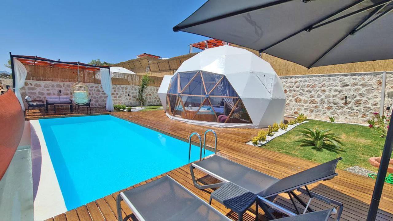 Kalkan Dome Suites & Deluxe Hotel คาช ภายนอก รูปภาพ