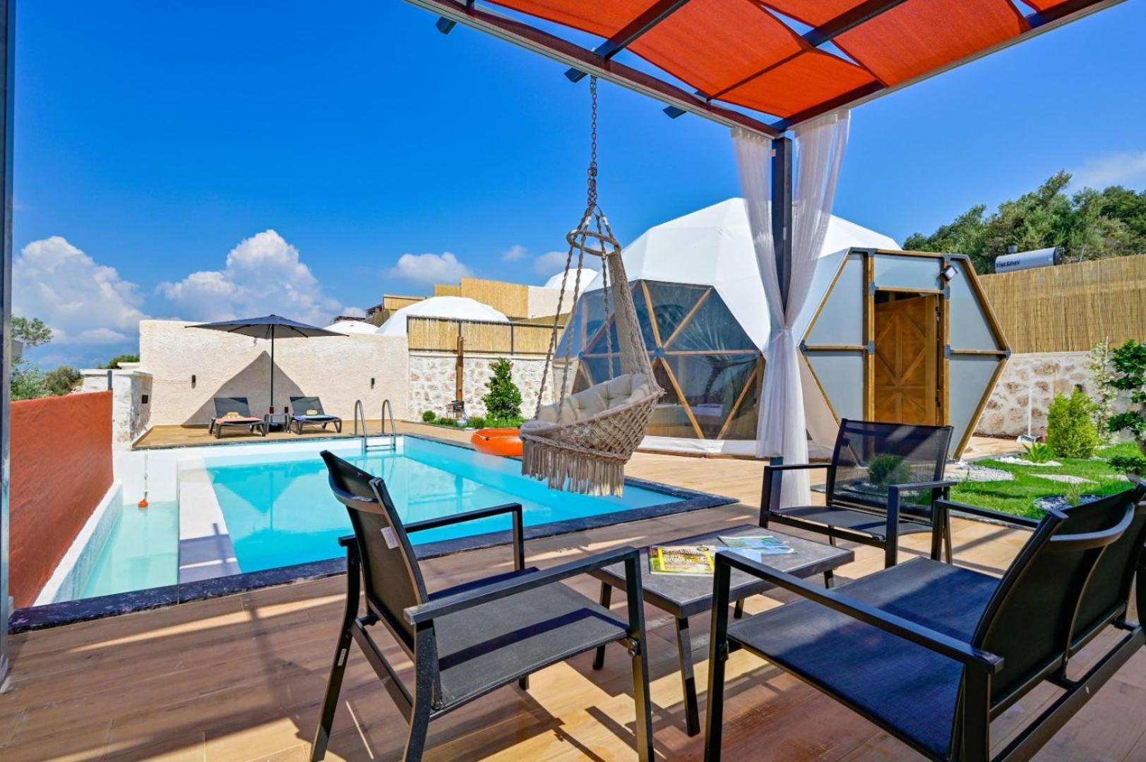 Kalkan Dome Suites & Deluxe Hotel คาช ภายนอก รูปภาพ