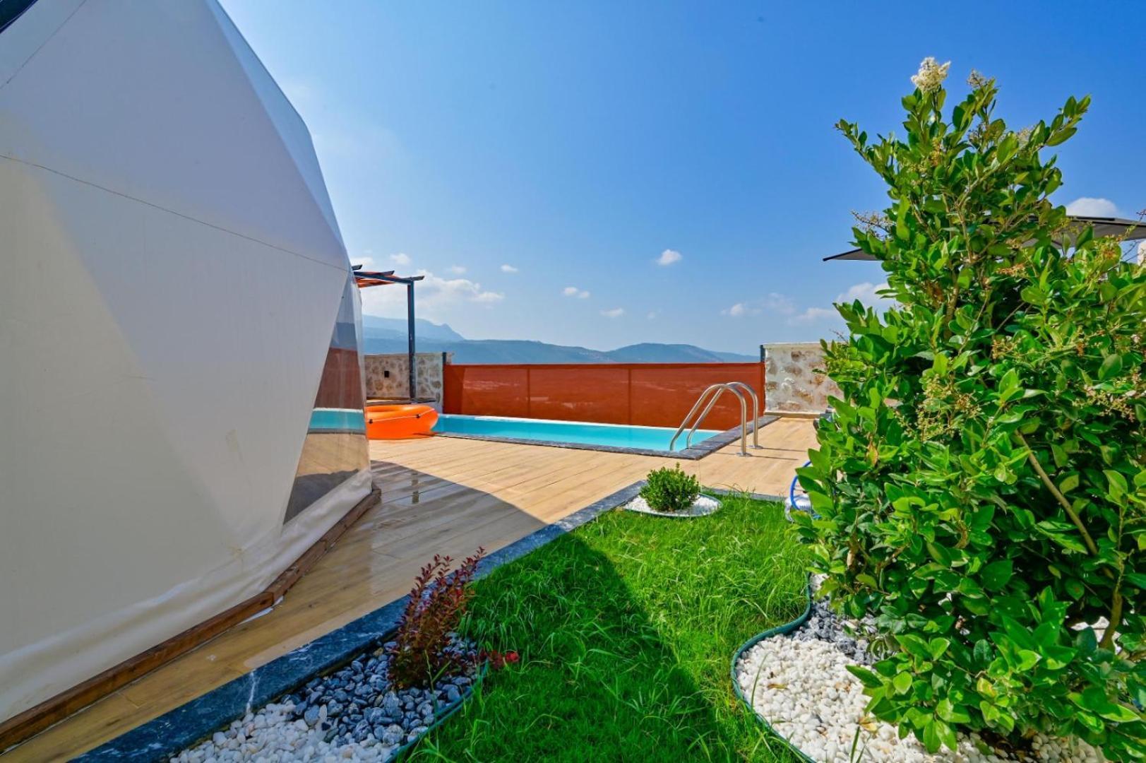 Kalkan Dome Suites & Deluxe Hotel คาช ภายนอก รูปภาพ